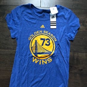 Go Dubs! Adidas warriors t-shirt - size L